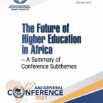 Cover Page – 15th Gen Con Future of Higher Education in Africa 2021