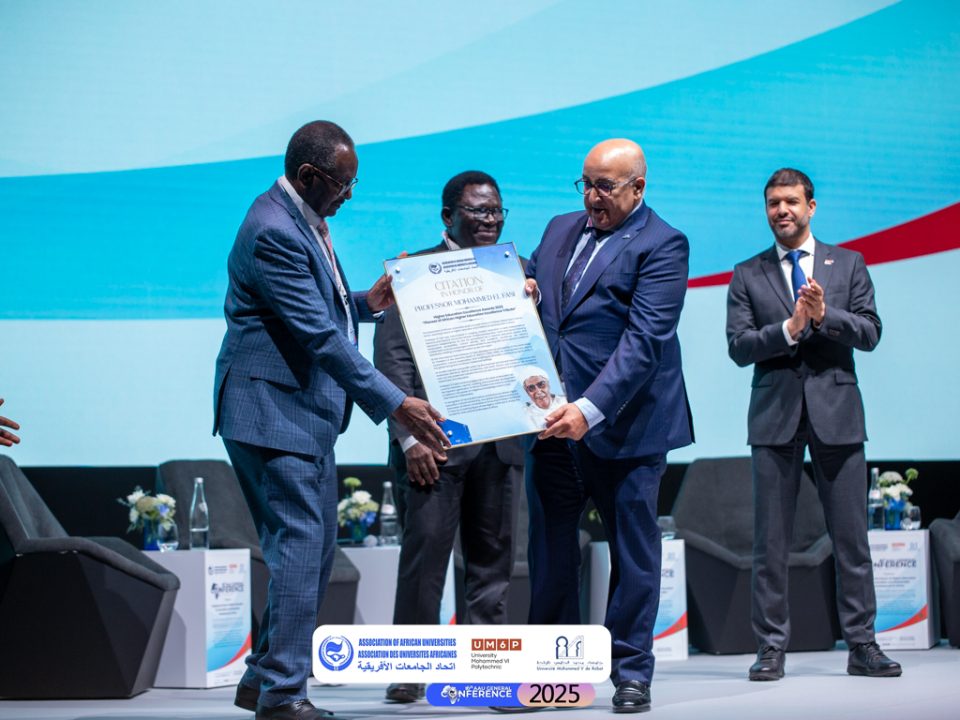 Professor Mohammed El Fasi's award