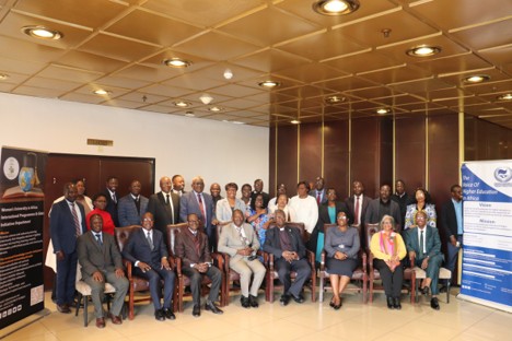 Group Photo of participants at the Internationalisation of Higher Education Workshop, Harare, Zimbabwe